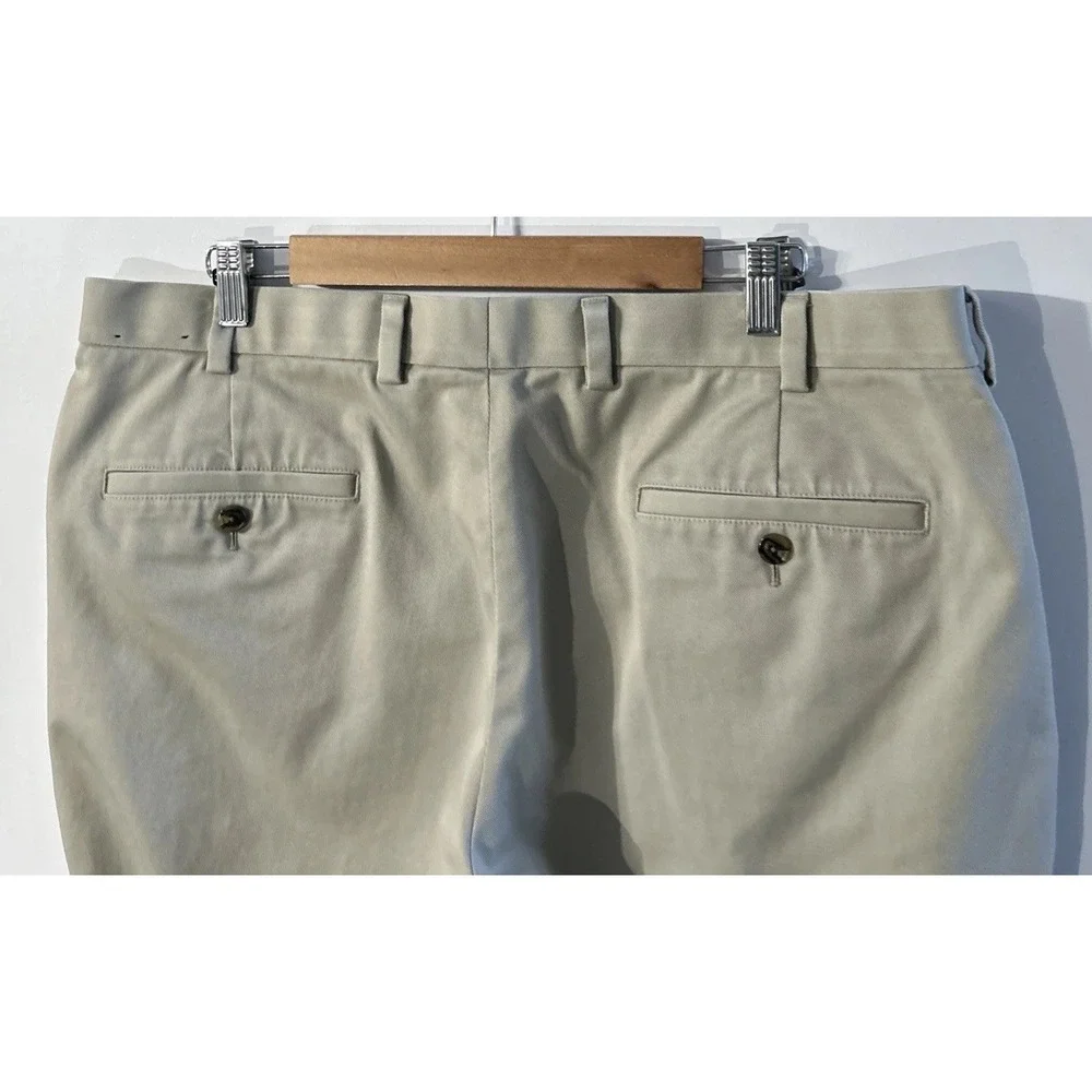 Mens Brooks Brothers Advantage Chino‎ Clark Pants Regular Sz 40 40x30 Nice